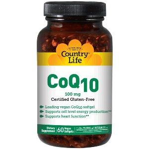Co-Q10 Softgel (100mg 120 Softgel) Country Life